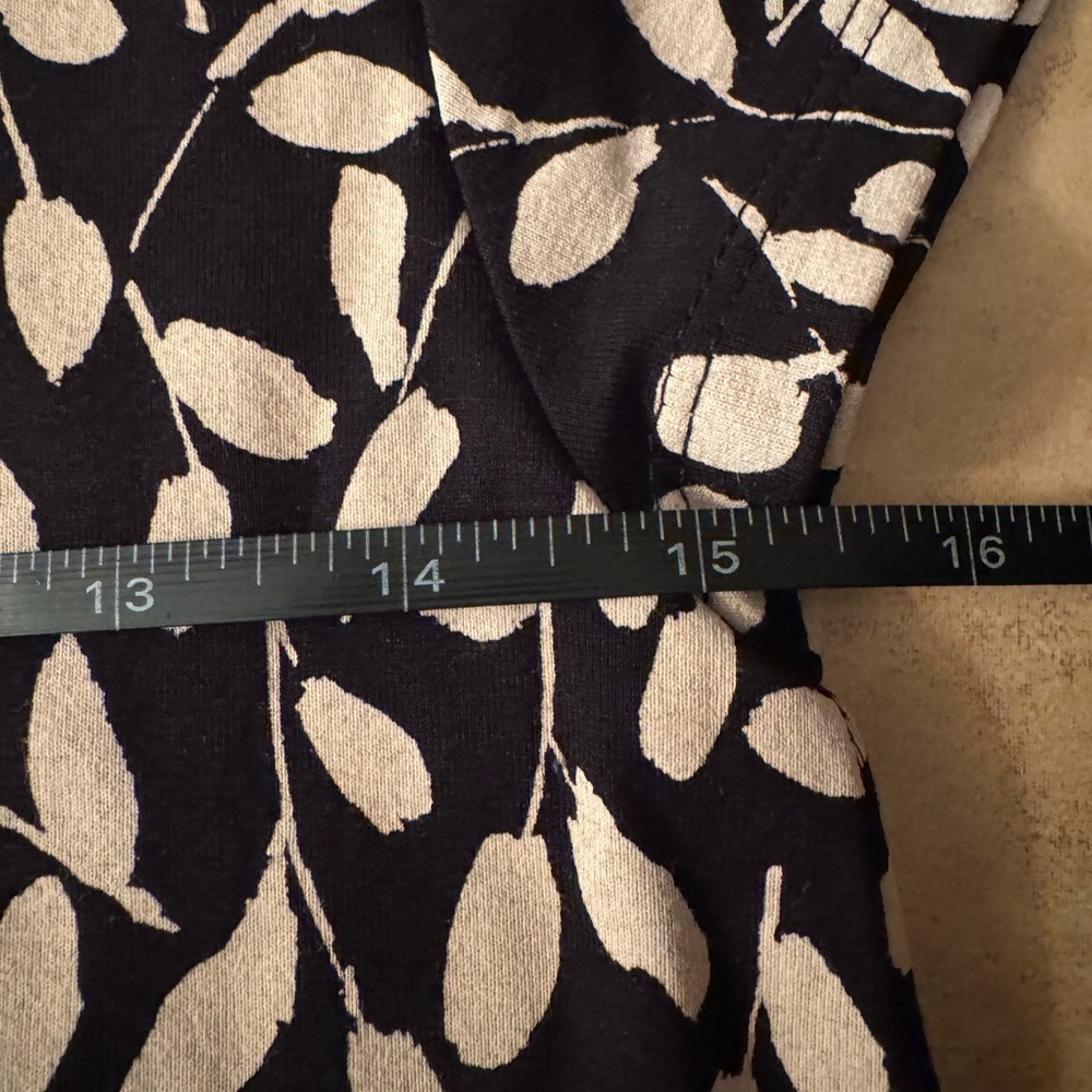 Masai Copenhagen women’s short sleeve, leaf print pull on blouse NWT - Picture 7 of 9